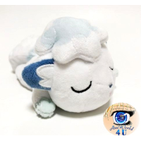 Officiële Pokemon center knuffel, Kuttari Alola Vulpix slapend 18cm lang 